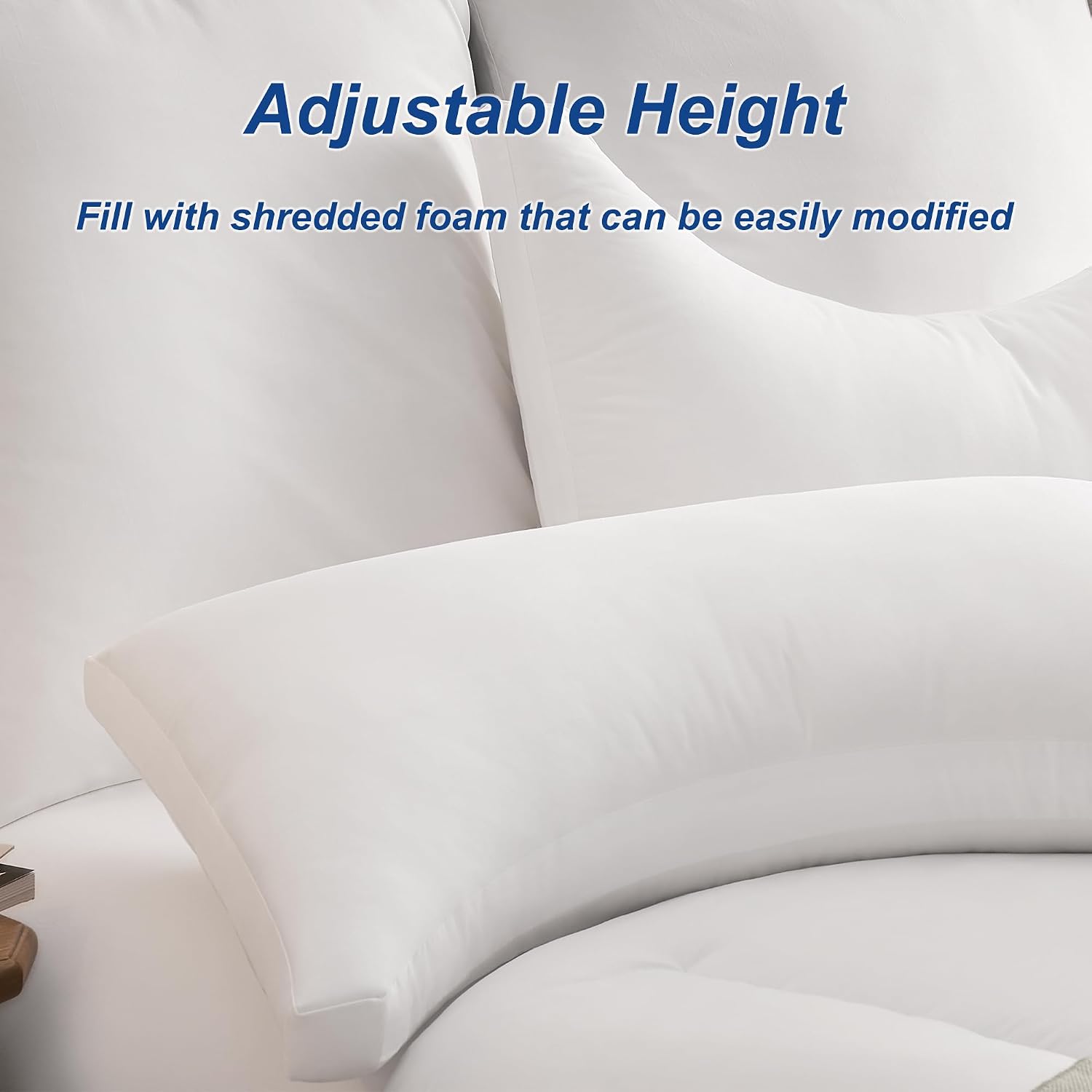 Detalle de ACCURATEX Side Sleeper Pillow, Queen Size