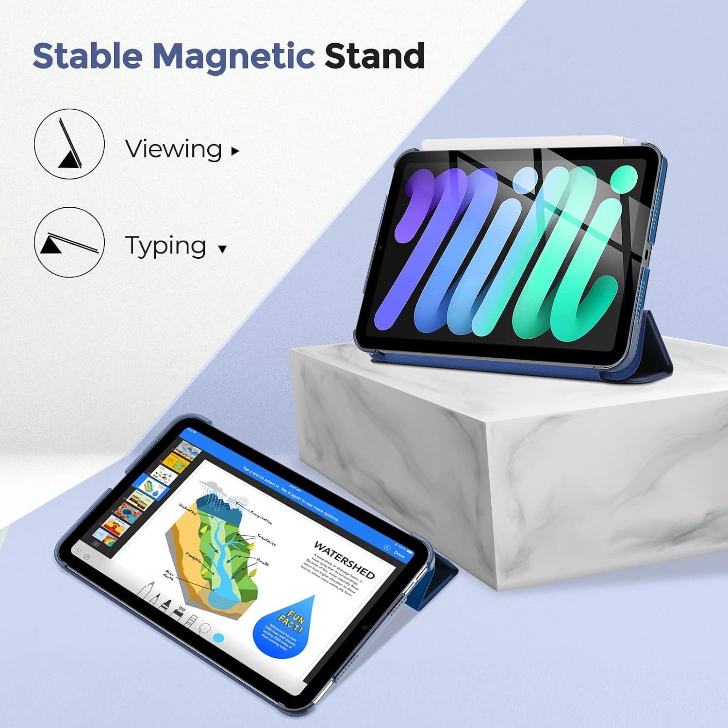 Thumbnail 6 de ProCase Smart Case for iPad Mini 7