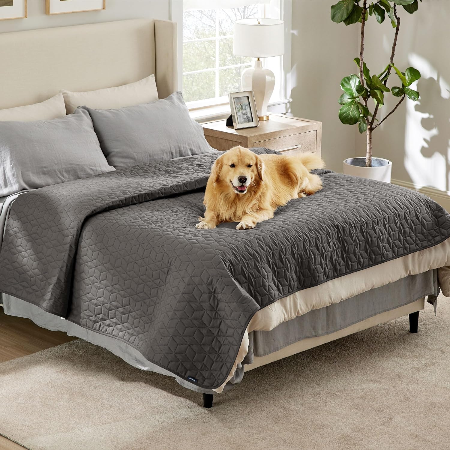 Thumbnail 6 de Bedsure wasserdichte Hundedecke 208x208 cm