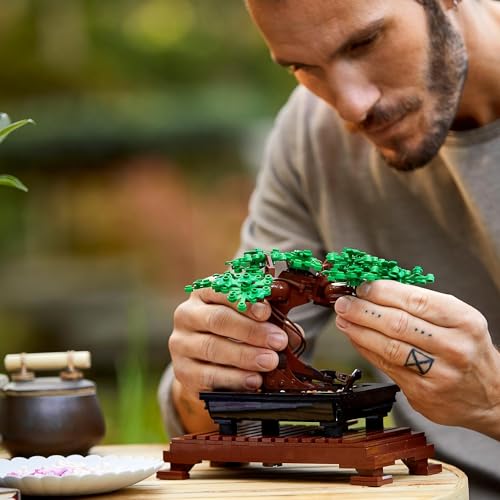 Thumbnail 8 de Lego Botanicals Bonsaï (10281) – Set de construction avec plante artificielle, design zen pour intérieur