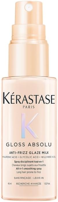 Detalle de Kérastase Gloss Absolu Spray Multi-Beneficio per Capelli Crespi 45 ml – Mini