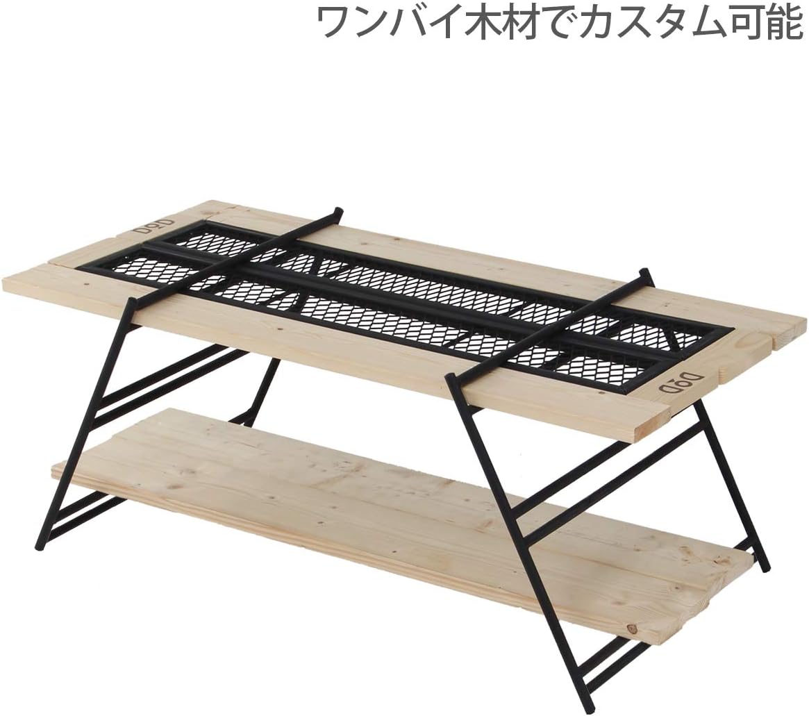 Detalle 2 de DOD(ディーオーディー)TL4-537 テキーラレッグM スチール製テーブル脚 2個セット