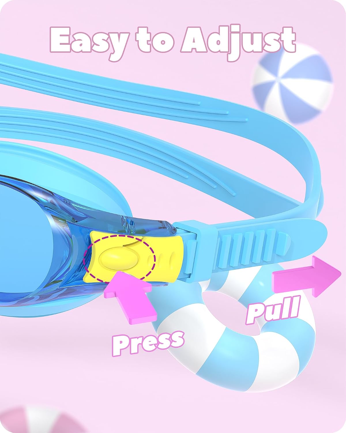 Thumbnail 6 de Findway Schwimmbrille Kinder UV Schutz Anti Nebel