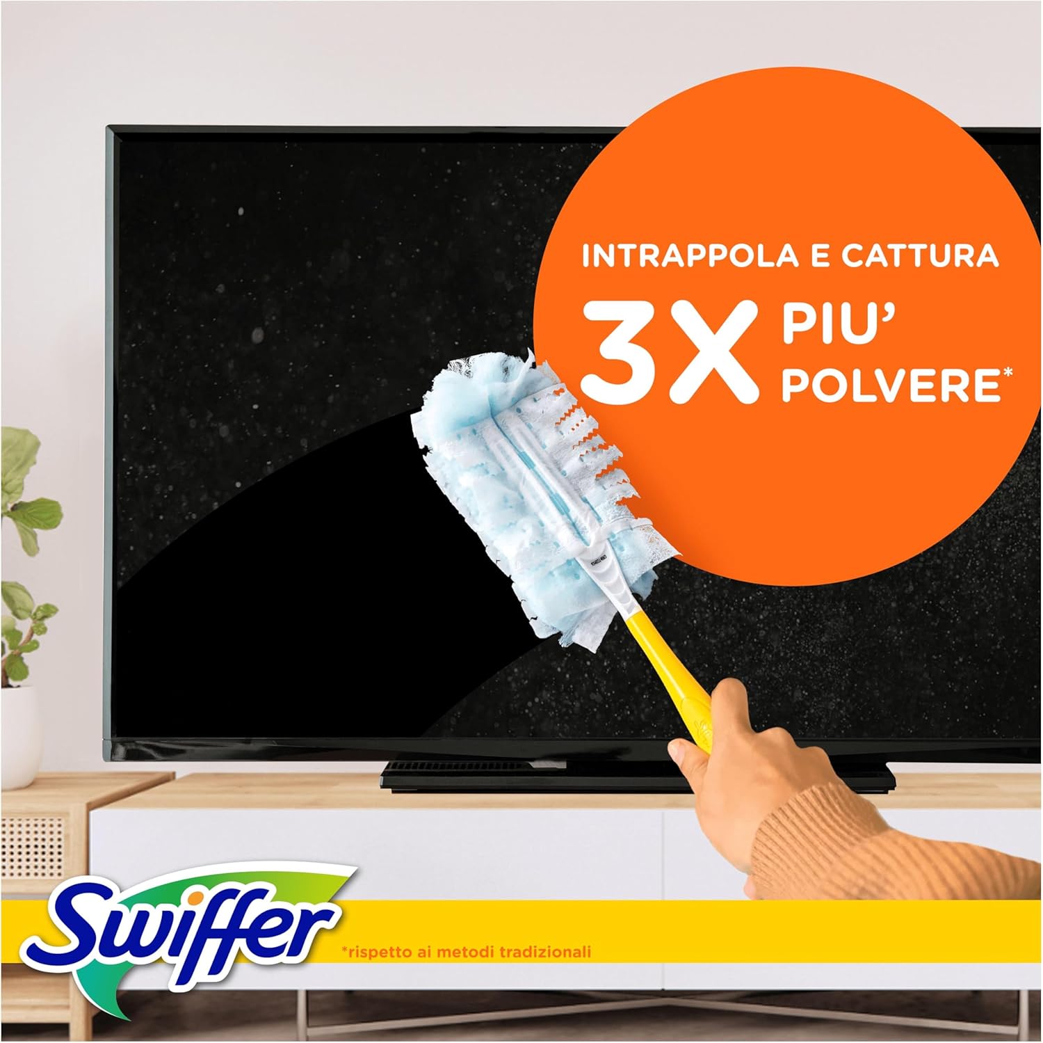 Thumbnail 2 de Swiffer Duster Piumini Cattura Polvere (confezione da 45 ricambi) Trap + Lock