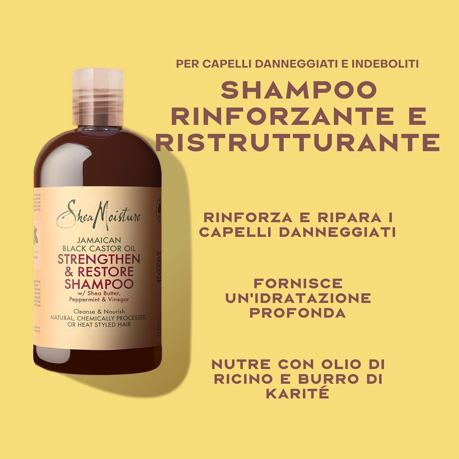 Detalle 2 de SheaMoisture Strengthen & Restore 384 ml
