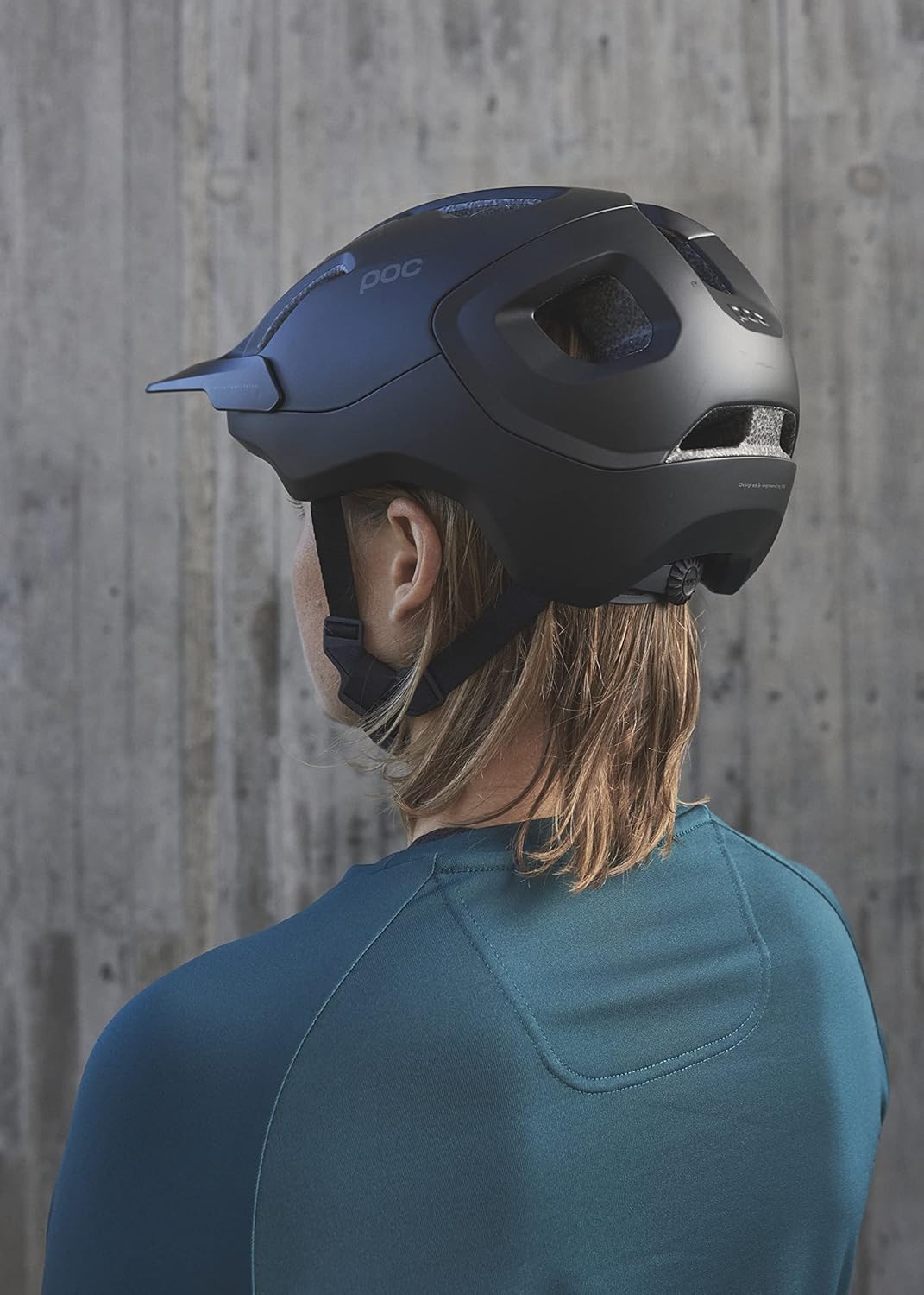 Thumbnail 5 de POC Axion Uranium Black Matt – Casque VTT léger et ventilé