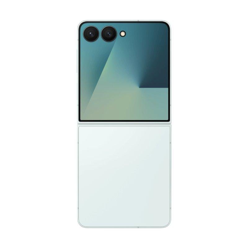 Detalle de Samsung Galaxy Z Flip7 5G 12GB 256GB 6.9" Verde Menta: móvil plegable con IA para quien valora innovación