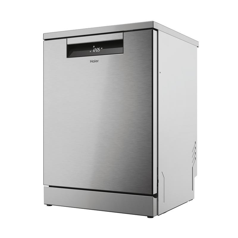 Detalle 2 de Haier XF 4A4M4PX: lavavajillas independiente de 60 cm para 14 servicios con Wi‑Fi y secado extra