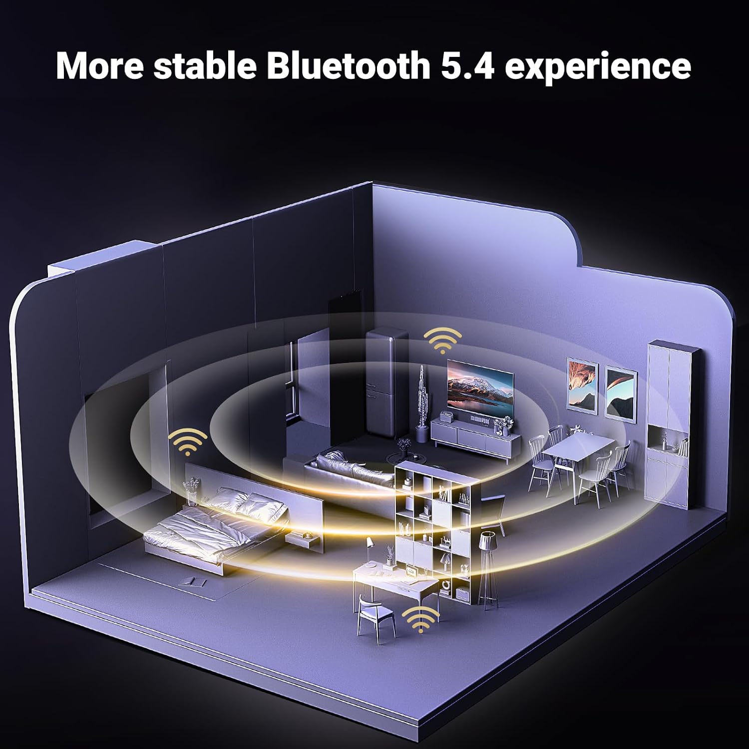 Detalle 1 de UGREEN Bluetooth 5.4 Dongle USB per PC
