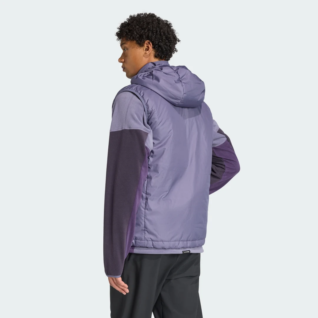 Detalle 2 de Chaleco con capucha Terrex Multi Climawarm Insulated de Adidas