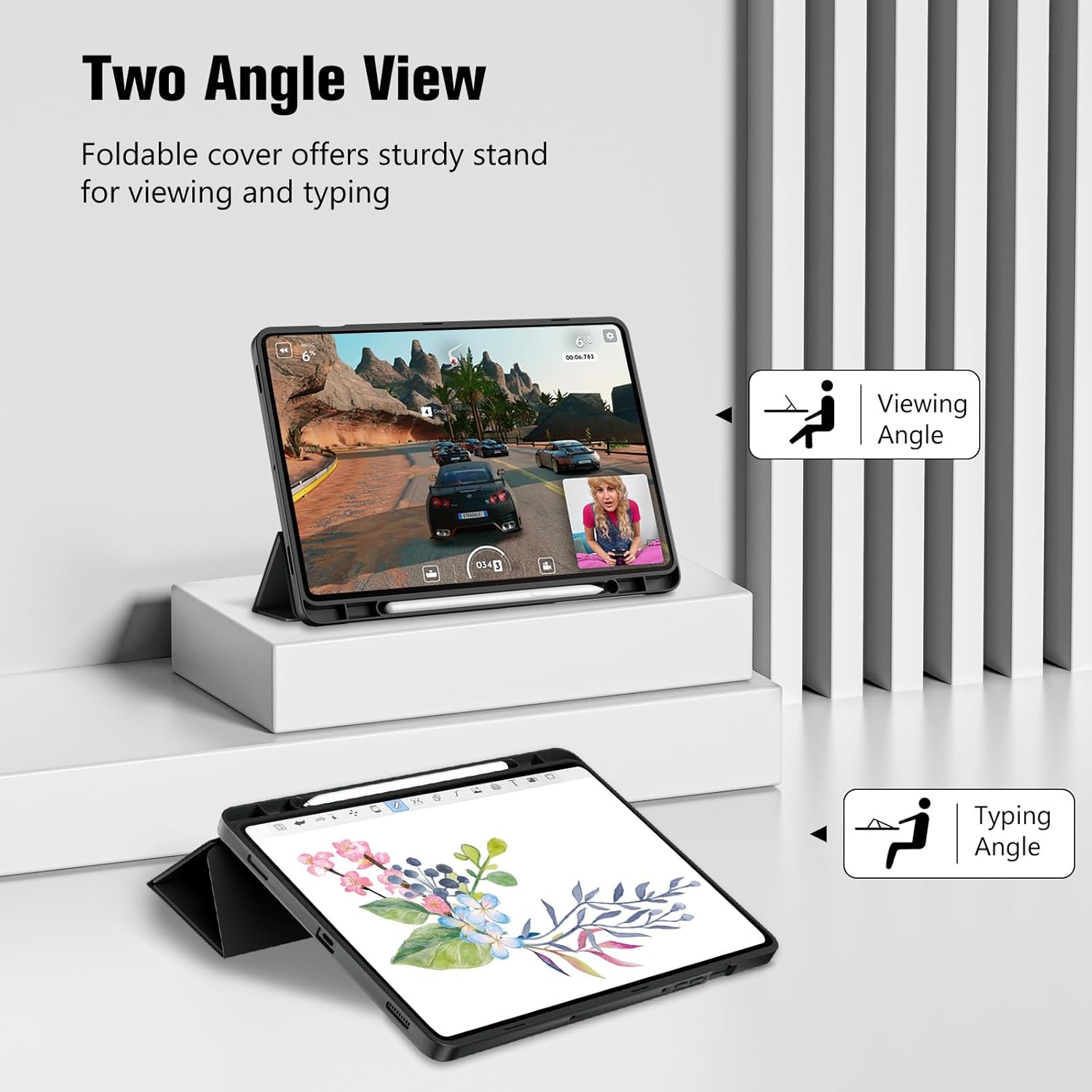 Thumbnail 5 de ProCase Smart Case for Galaxy Tab S10 Lite 10.9"
