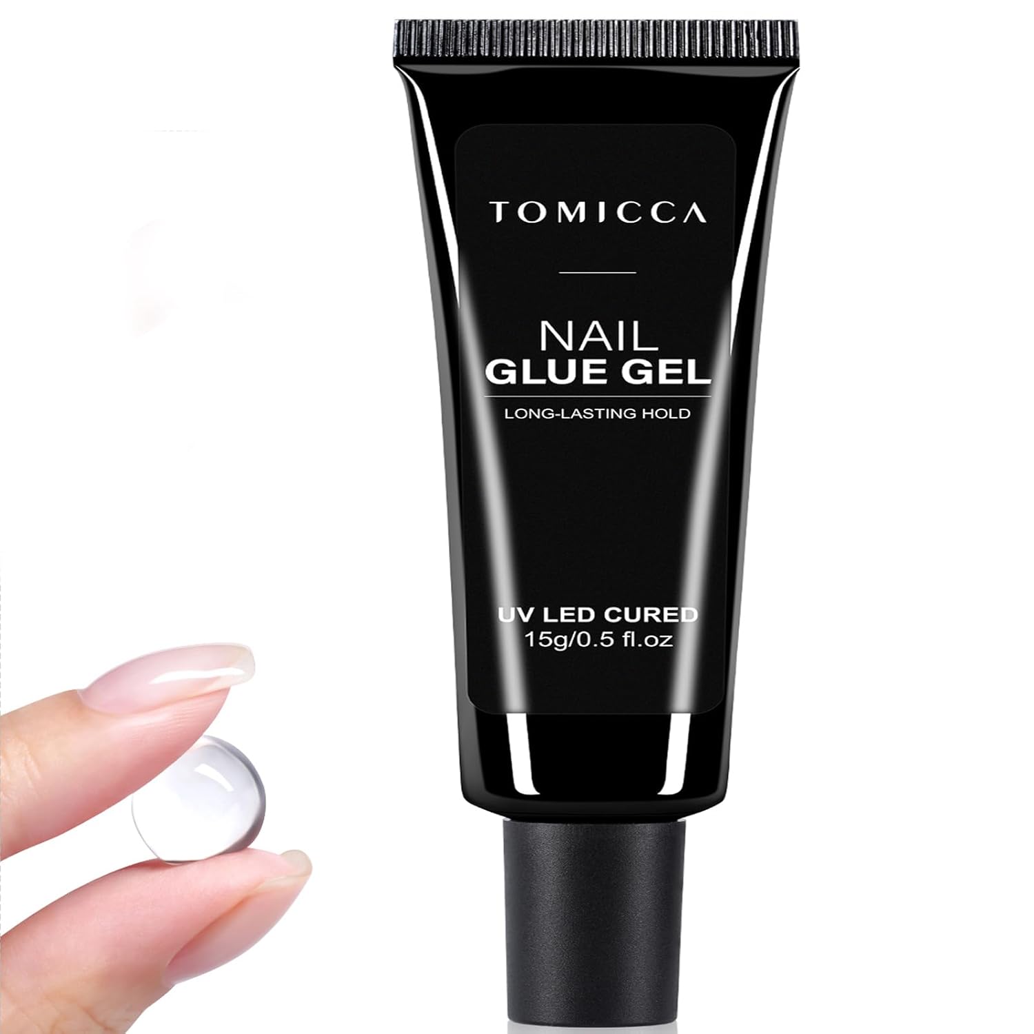 TOMICCA Solid Nail Glue Gel 15g — nail adhesive 💅