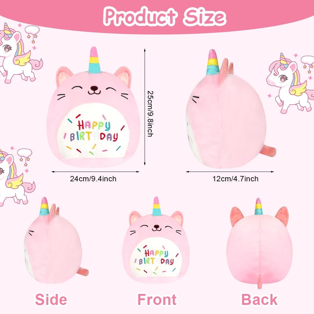 Thumbnail 1 de Vicloon Cat Plush Pillow 25 cm: Cute 10" Soft Toy for Kids and Fans alike