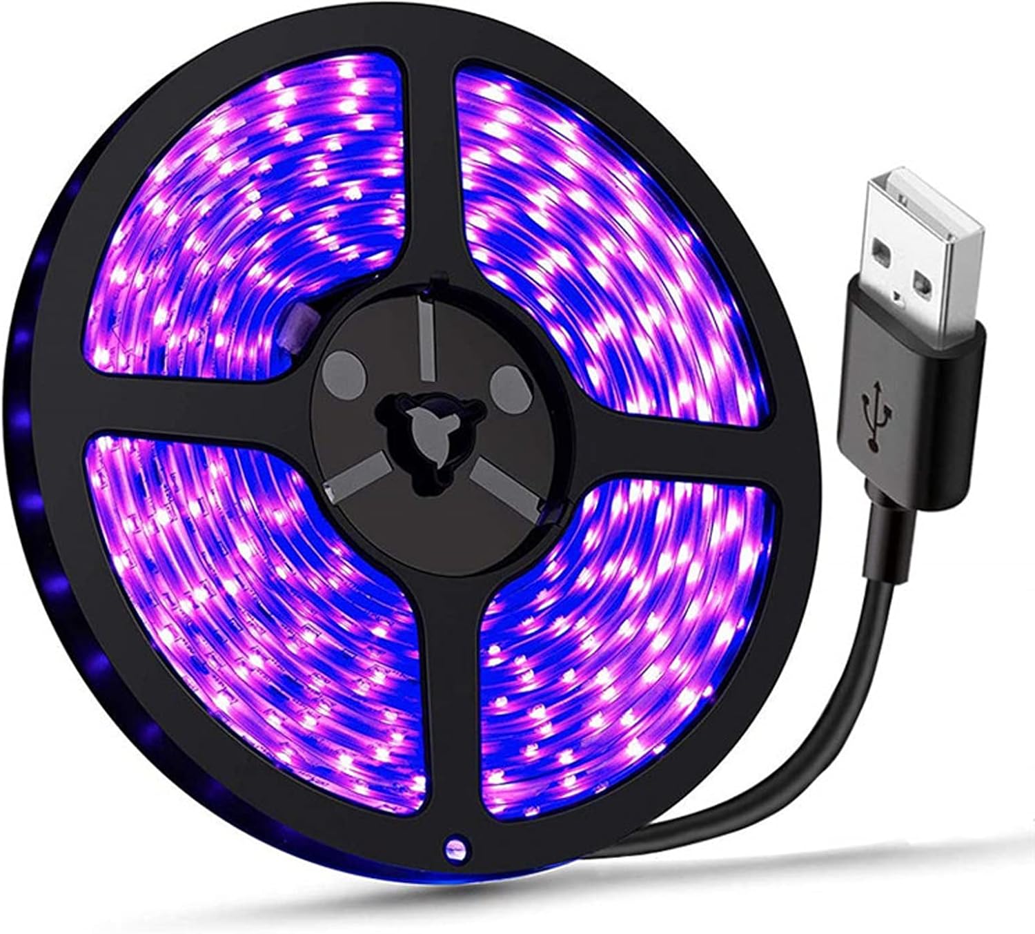 Detalle de ST.MARY TINO CSX-2835 UV-ljuslist, 2 m USB, 120 LED och IP65