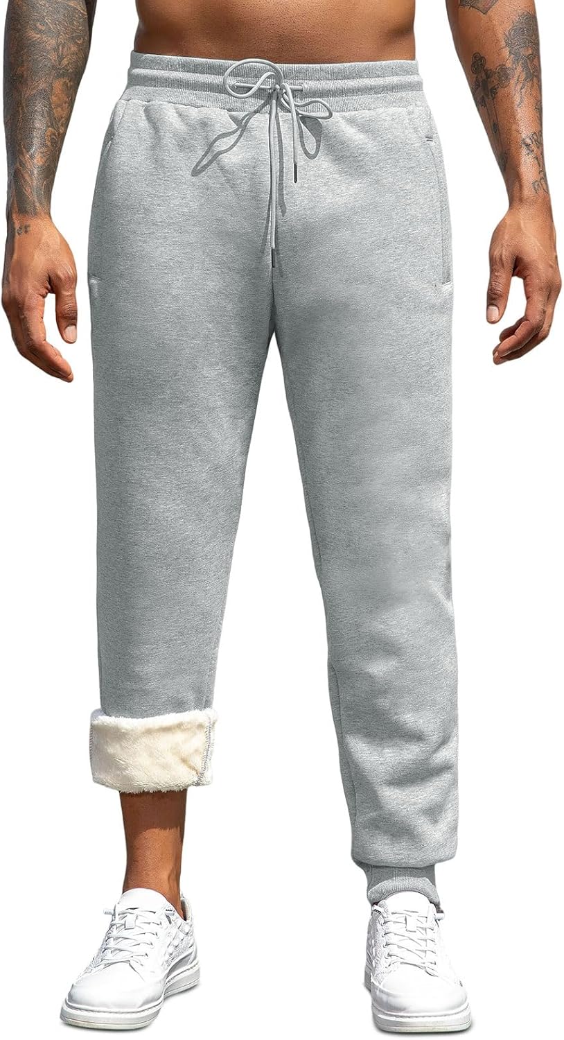 Thumbnail 1 de Vorvowry Winter-Jogginghose Herren – Thermo Sweatpants mit gefüttertem Fleece und Kordelzug