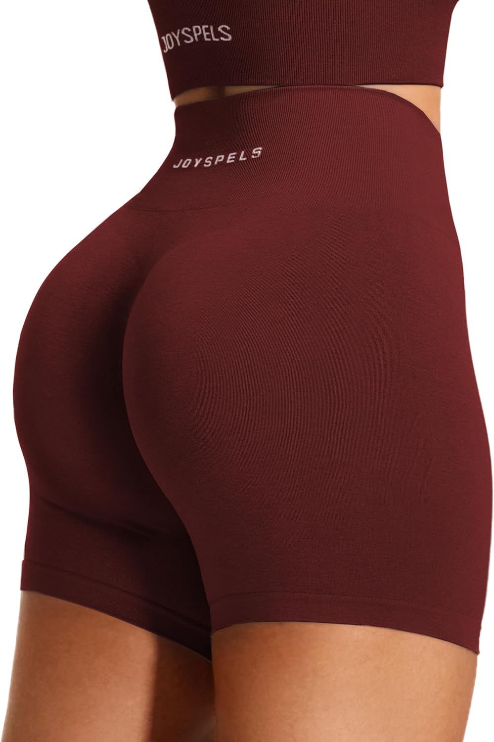 Thumbnail 3 de JOYSPELS Seamless Gym Shorts for Women UK – High Waist Scrunch Bum Shorts
