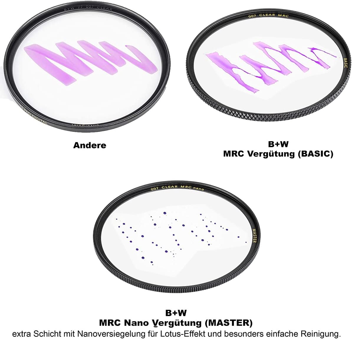 Thumbnail 5 de B+W Master UV-Filter MRC Nano 58mm – Replaces XS-Pro 66-1066120