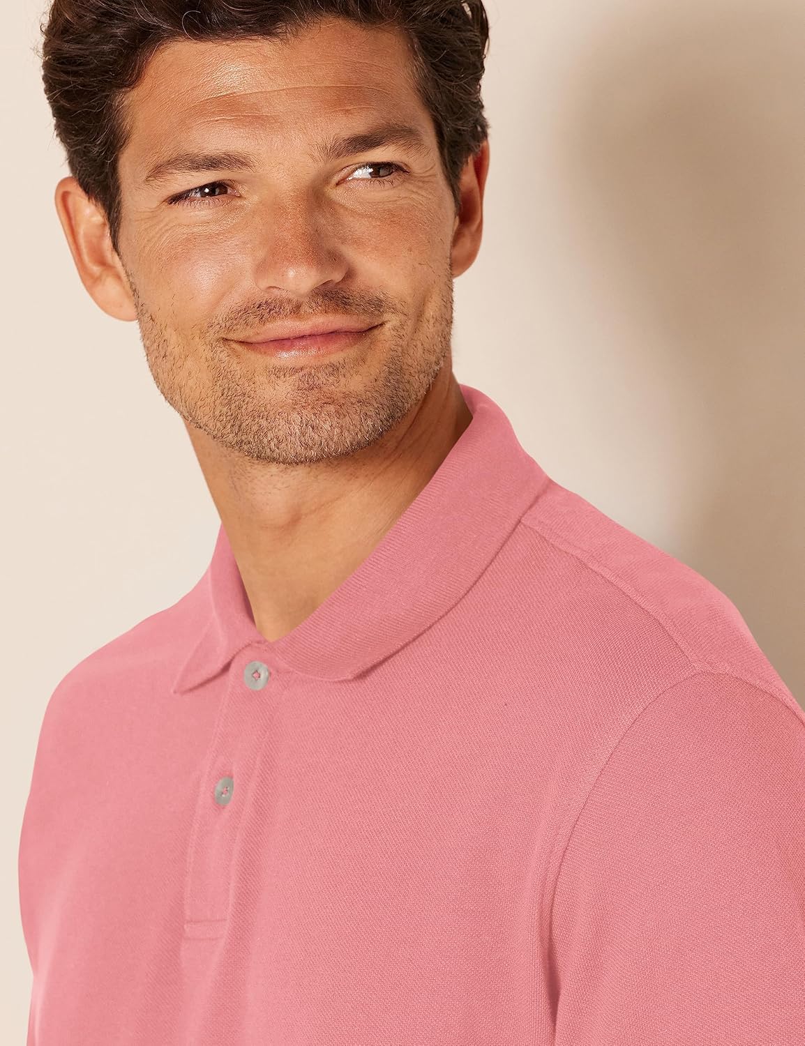 Detalle de Amazon Essentials men’s regular-fit cotton piqué polo shirt (big & tall)