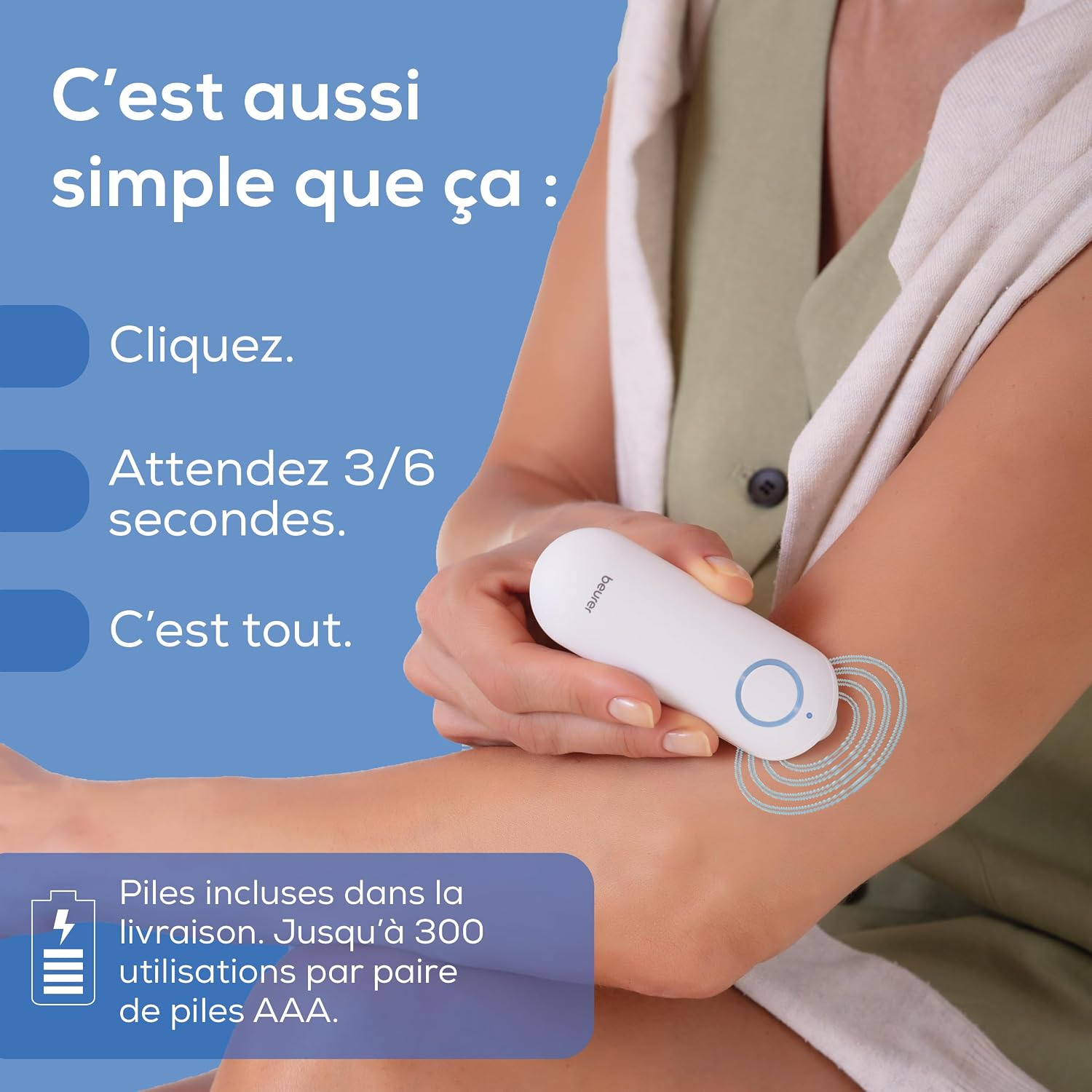Thumbnail 2 de Beurer BiteX Original BR 60 — Stylo chauffant anti-piqûres, sans produits chimiques