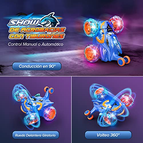 Thumbnail 1 de Dislocati Coche Teledirigido 4WD Monster Truck 2.4GHz con luces LED (Azul)