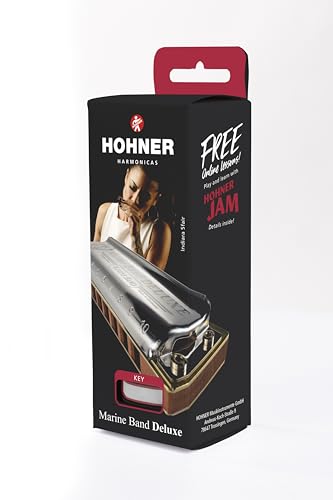 Detalle de HOHNER Marine Band Deluxe Harmonica C