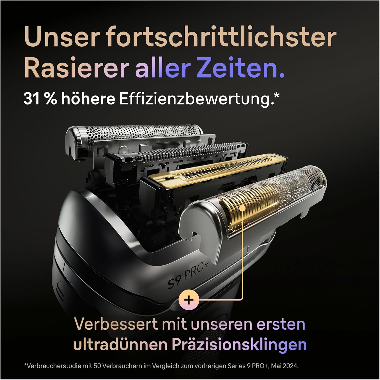 Thumbnail 4 de Braun Series 9 PRO+ 60 Min. Akku Rasierer