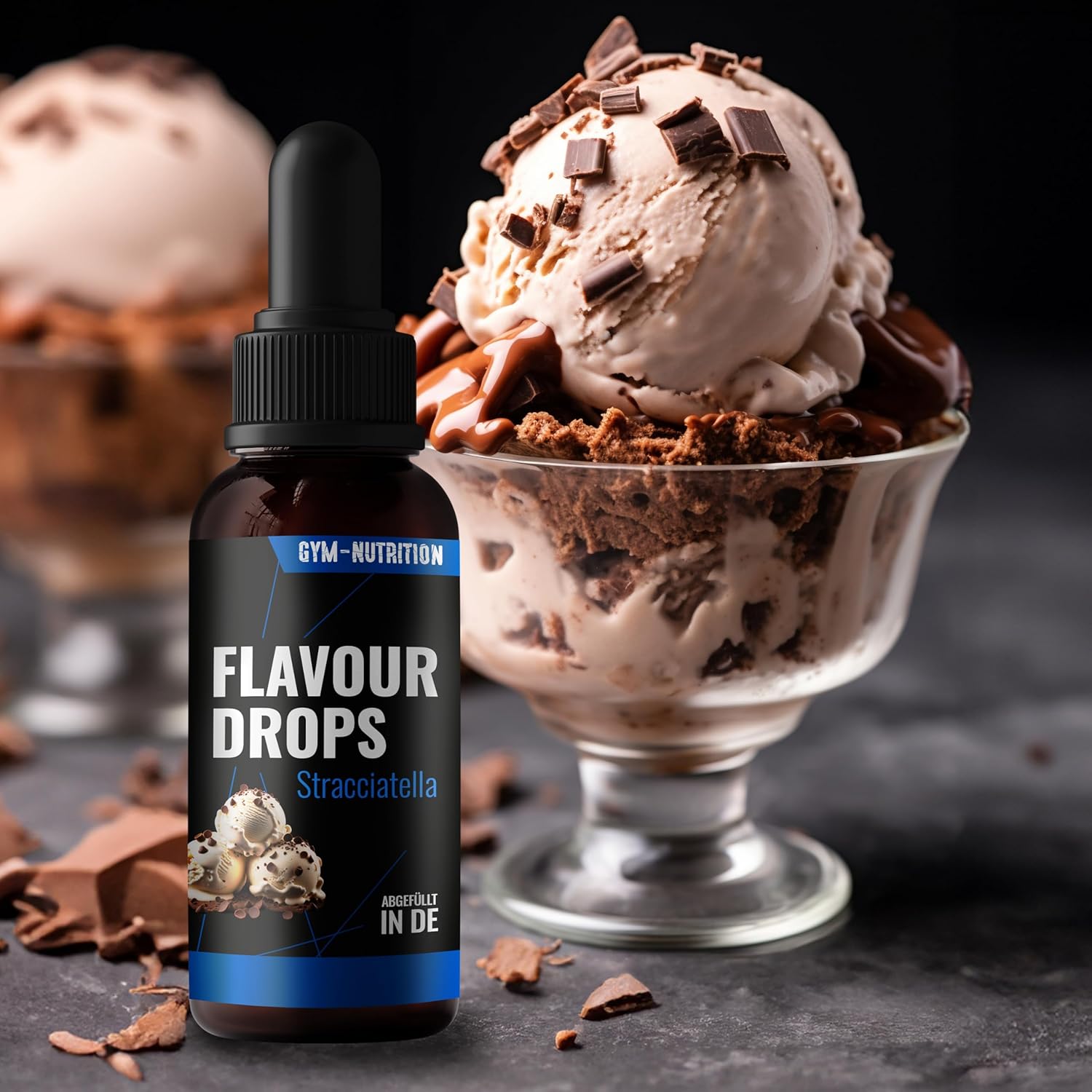 Thumbnail 4 de Flavour Drops Zuckerfrei Stracciatella 50 ml – Gym Nutrition