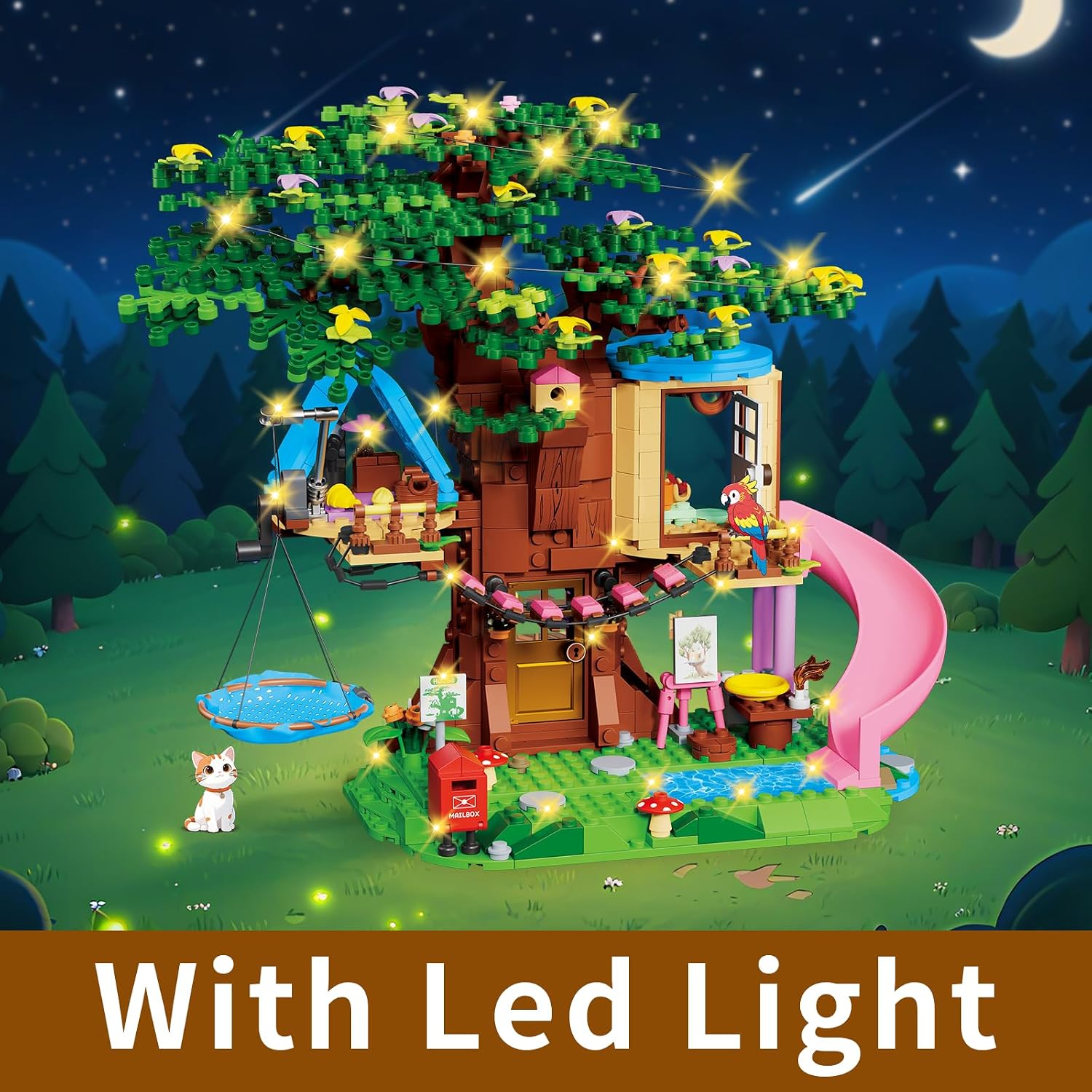 Detalle 1 de Baumhaus Bauset Friends 731PCS
