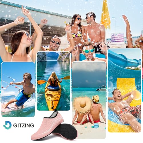 Thumbnail 6 de Gitzing Water Shoes Beach Shoes for Women and Men (Sea-996PI) – 3.5UK / 36EU