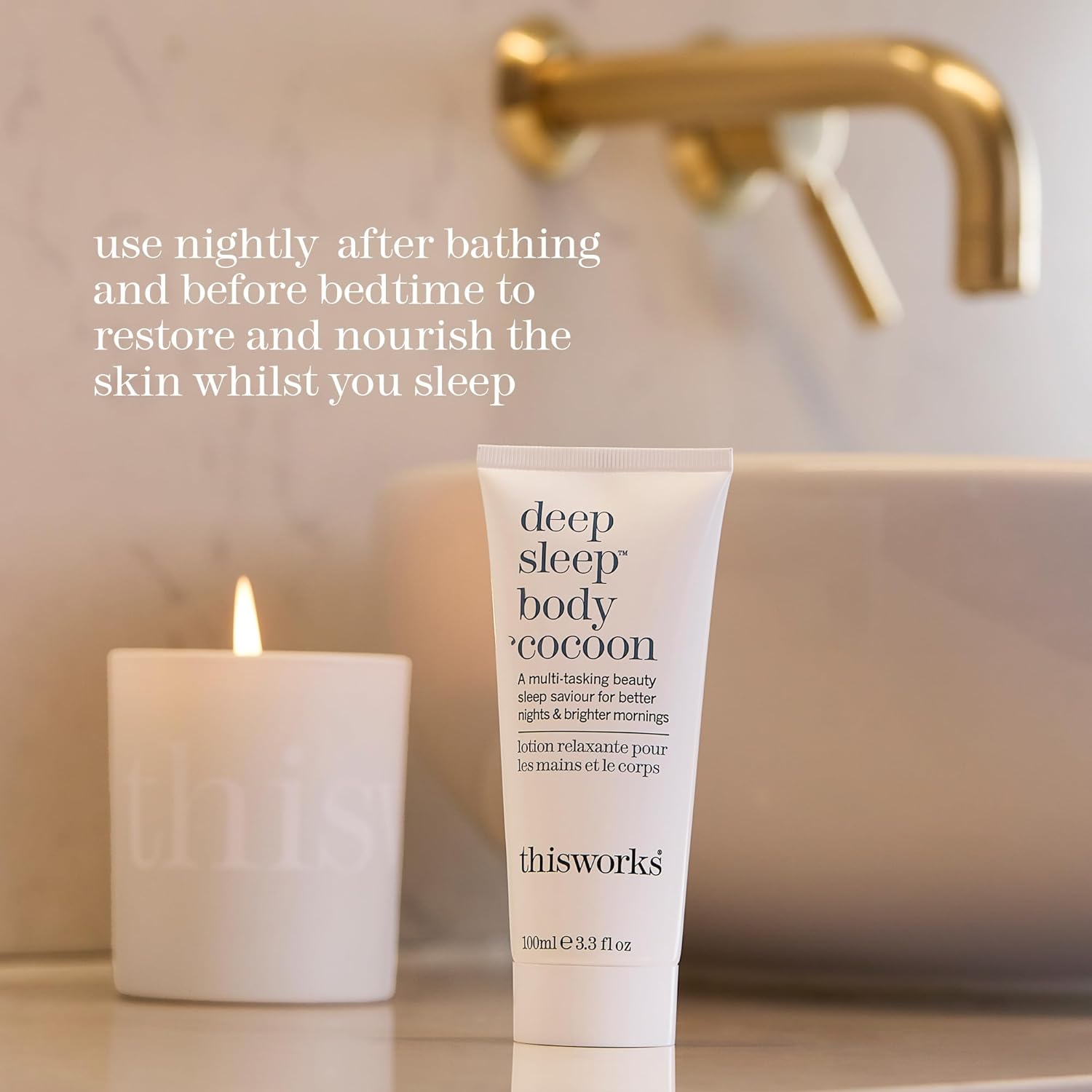 Detalle 2 de This Works Deep Sleep Body Cocoon 100 ml body lotion