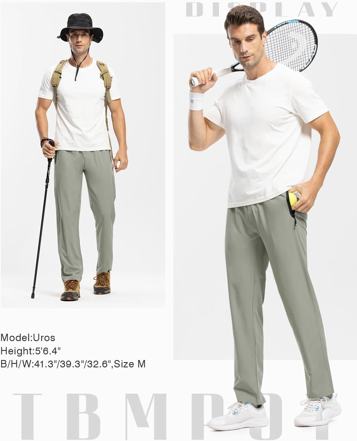 Thumbnail 6 de TBMPOY Men's Hiking Pants