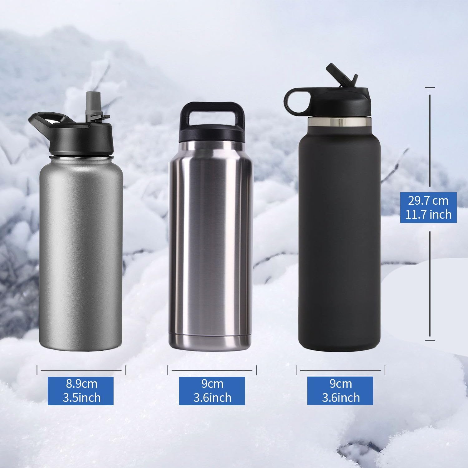 Detalle de AJLTPA Water Bottle Sling Carrier Neoprene