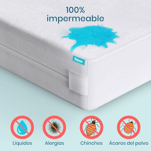 Thumbnail 2 de Twinzen Funda de Colchón Impermeable 135x190