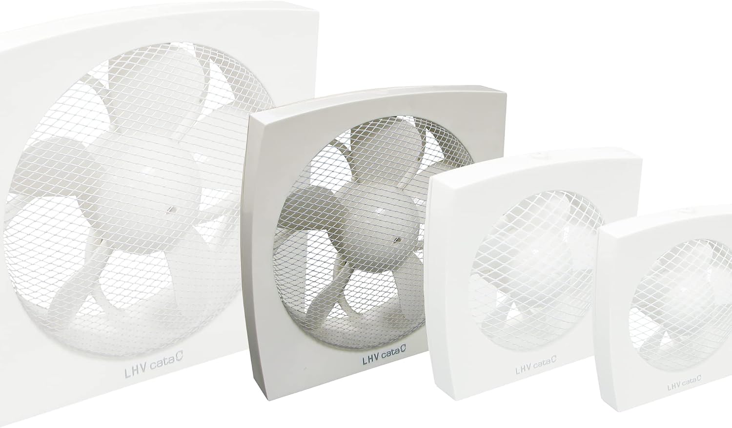 Detalle de Cata 662000 axial extractor fan, 225 mm, 950 m³/h, 45 W