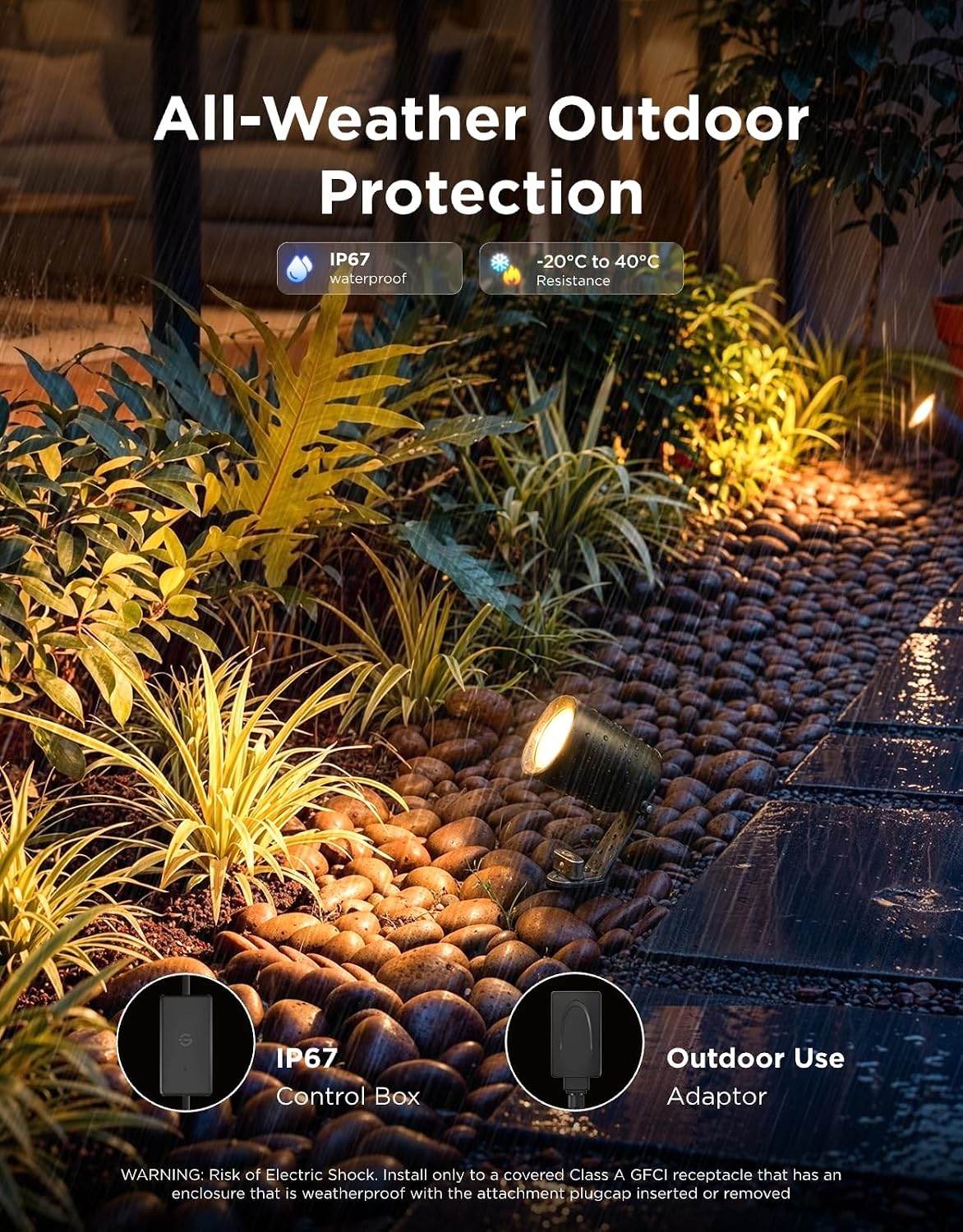 Thumbnail 2 de Govee Outdoor Spotlights 4-Pack
