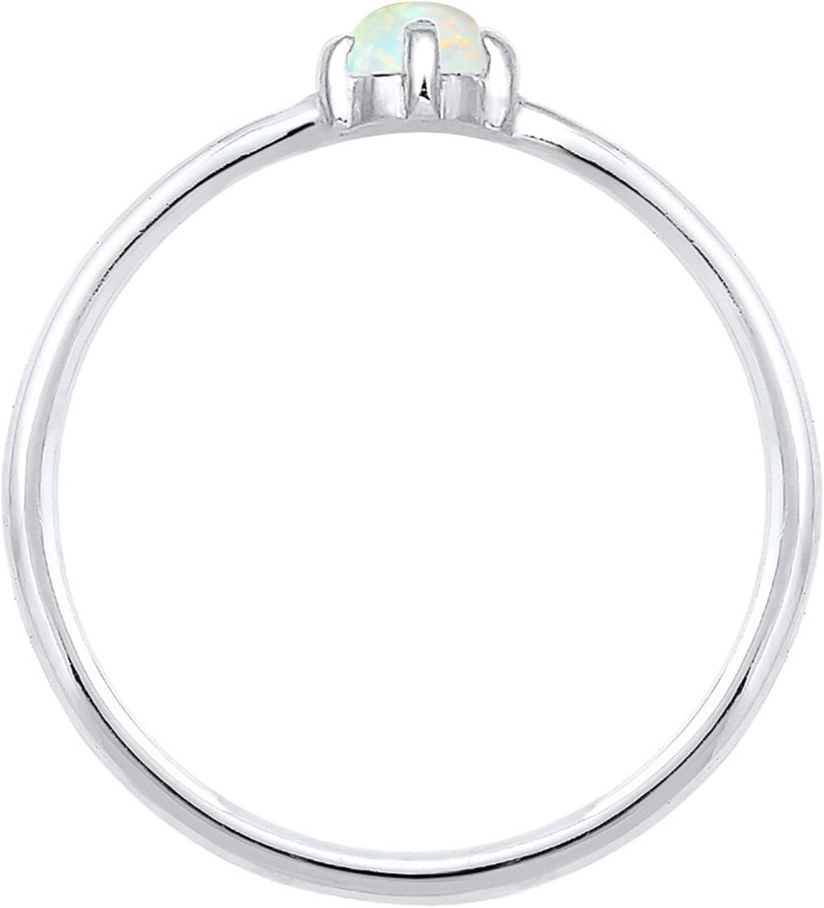 Detalle de Elli Ring Bandring Opal 925 Sterling Silber