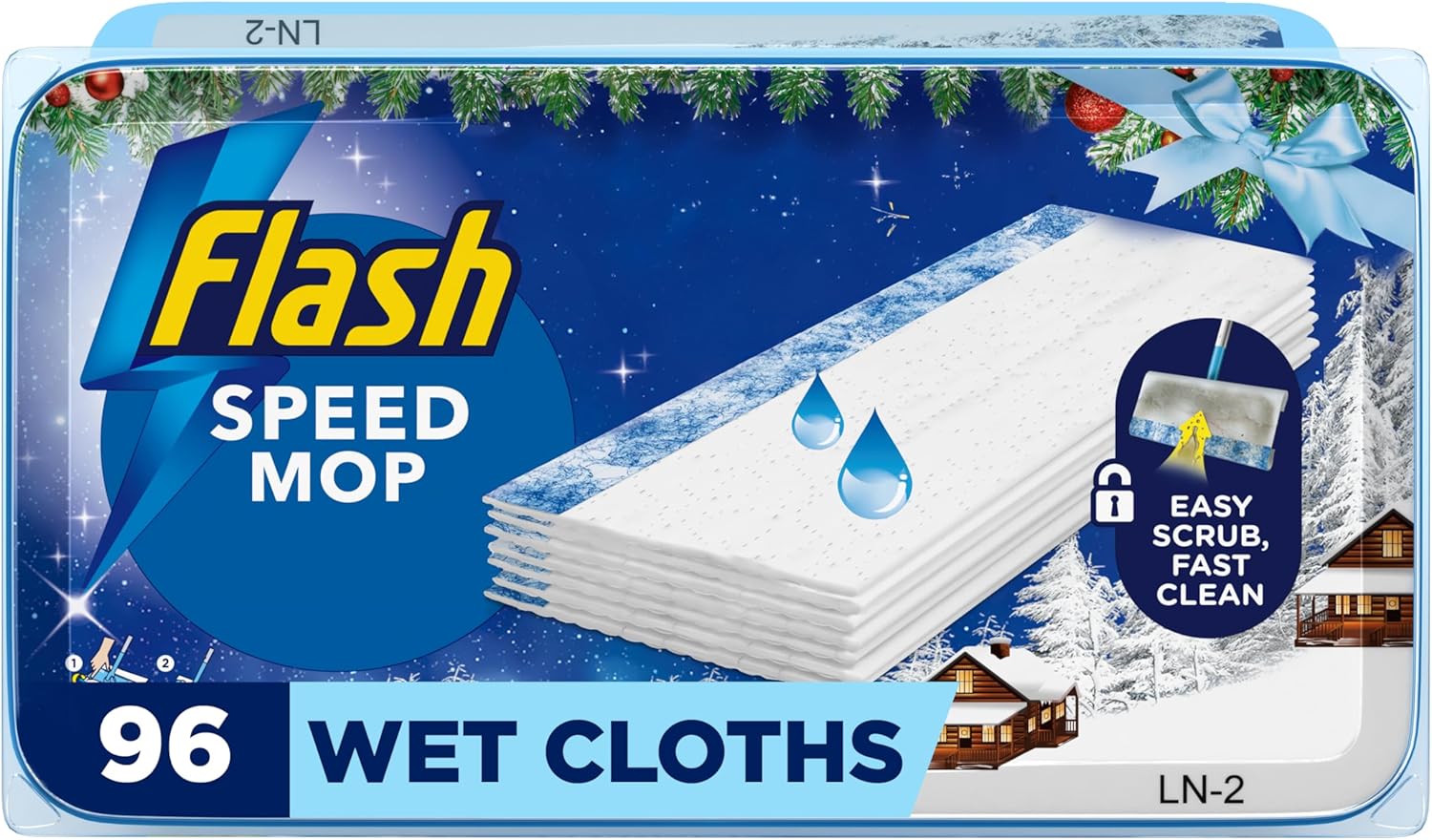 Flash Speedmop Alpine Escape 96 wet cloths 🧽