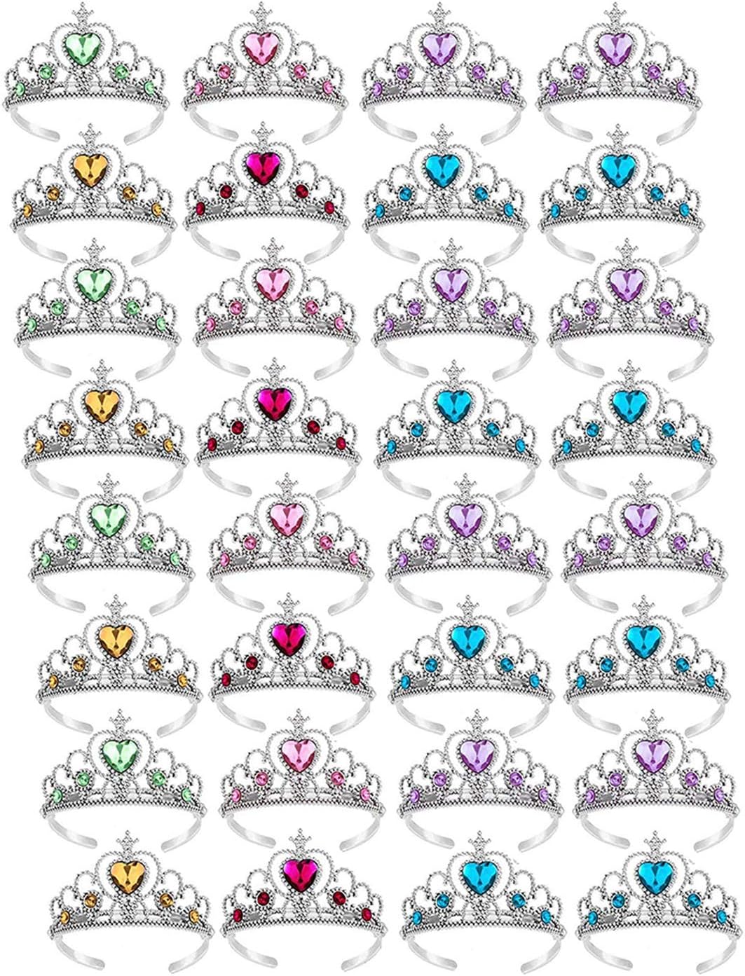 Detalle de 32-Piece Princess Crown Set for Girls