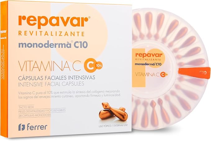 Imagen de Repavar Revitalizante Cápsulas Faciales con Vitamina C en OfertitasTOP