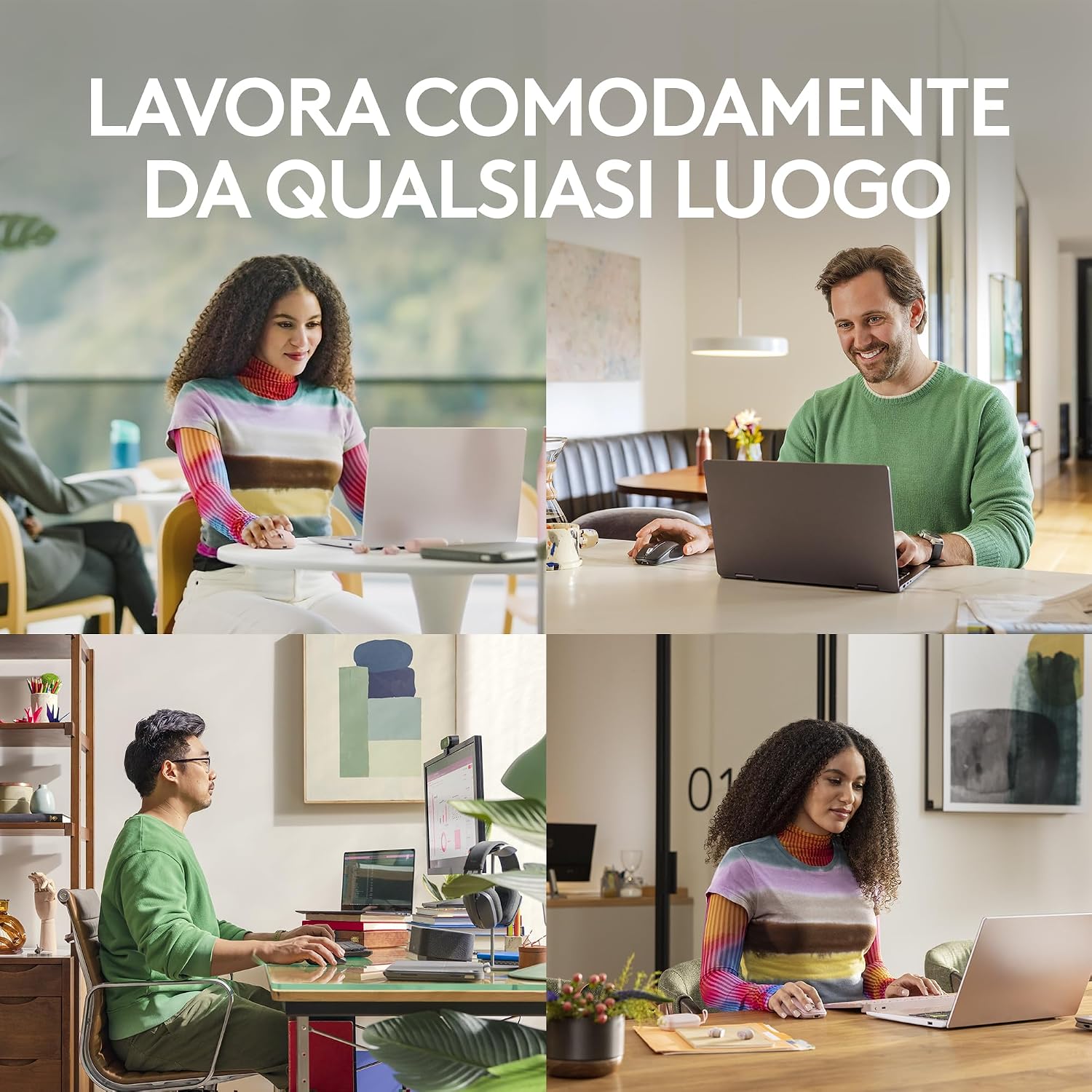 Detalle de Logitech MX Anywhere 3S: Mouse Wireless Compatto, 8K DPI e Clic Silenziosi