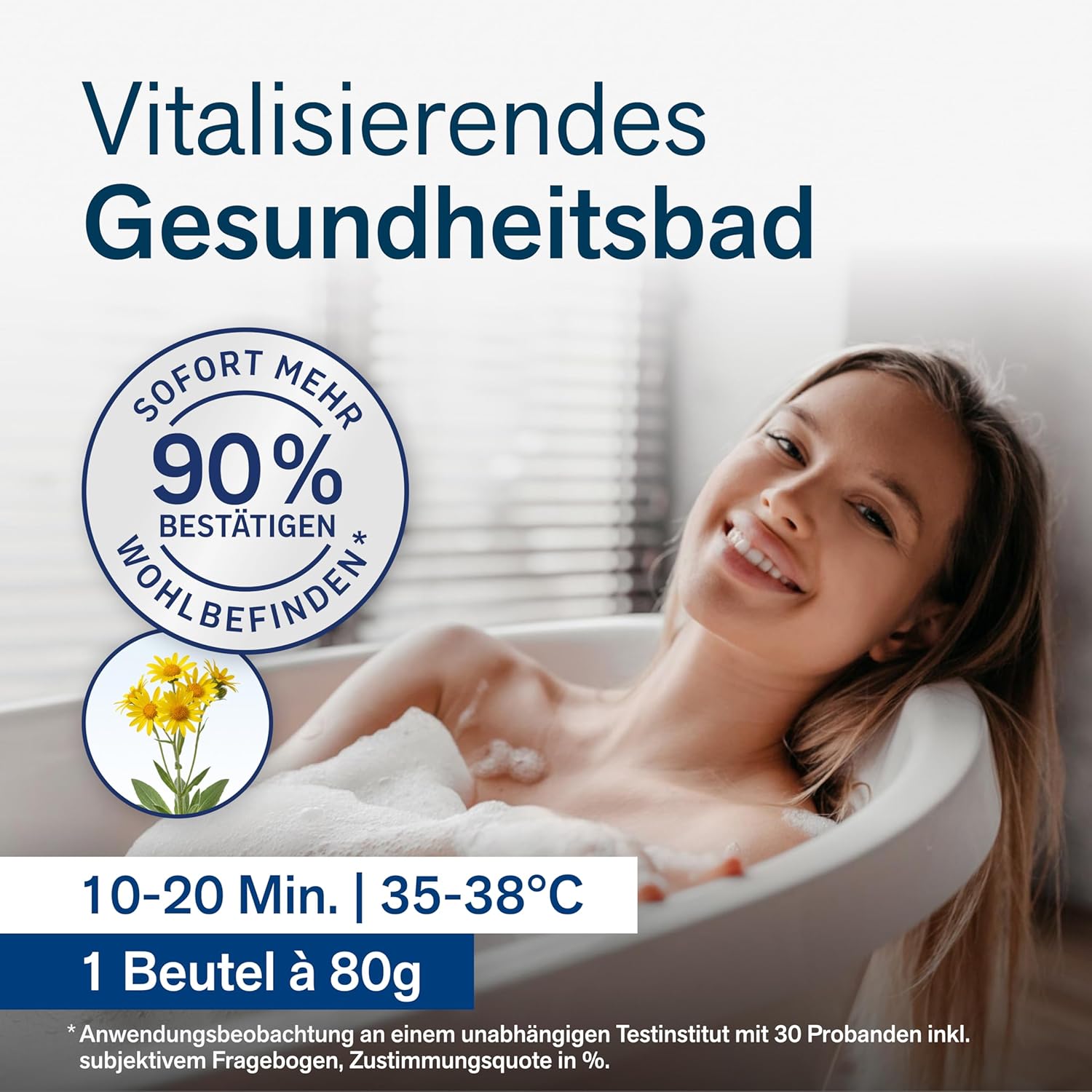 Thumbnail 2 de tetesept Meersalz Muskel Arnika Aktiv – Badesalz für Entspannung und Wohlbefinden