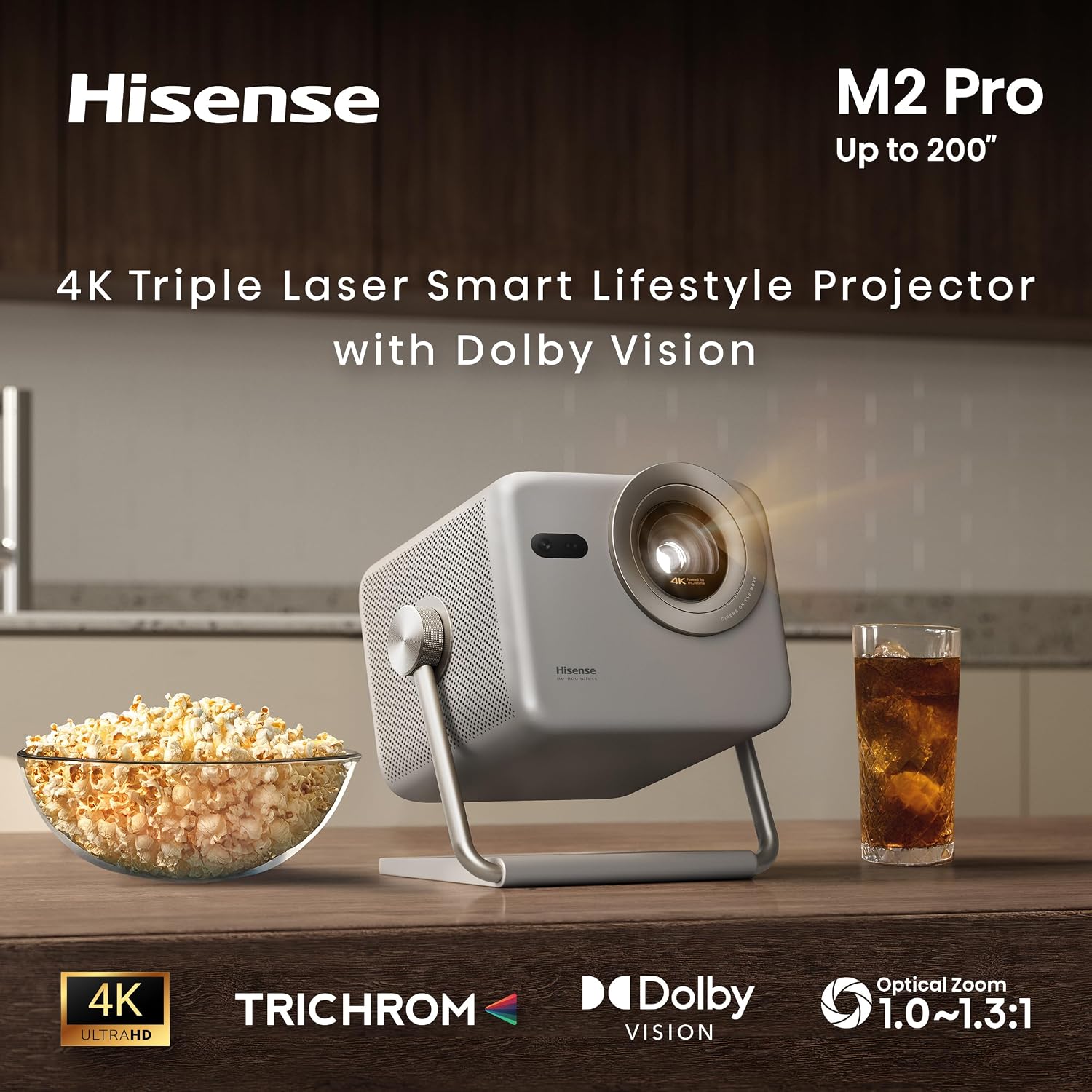 Detalle de Hisense portable projector M2 Pro