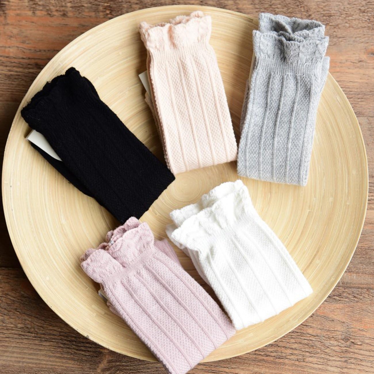 Thumbnail 2 de DRESHOW Baby Girl Knee High Socks – 5-Pack Cotton Toddler Dress Socks