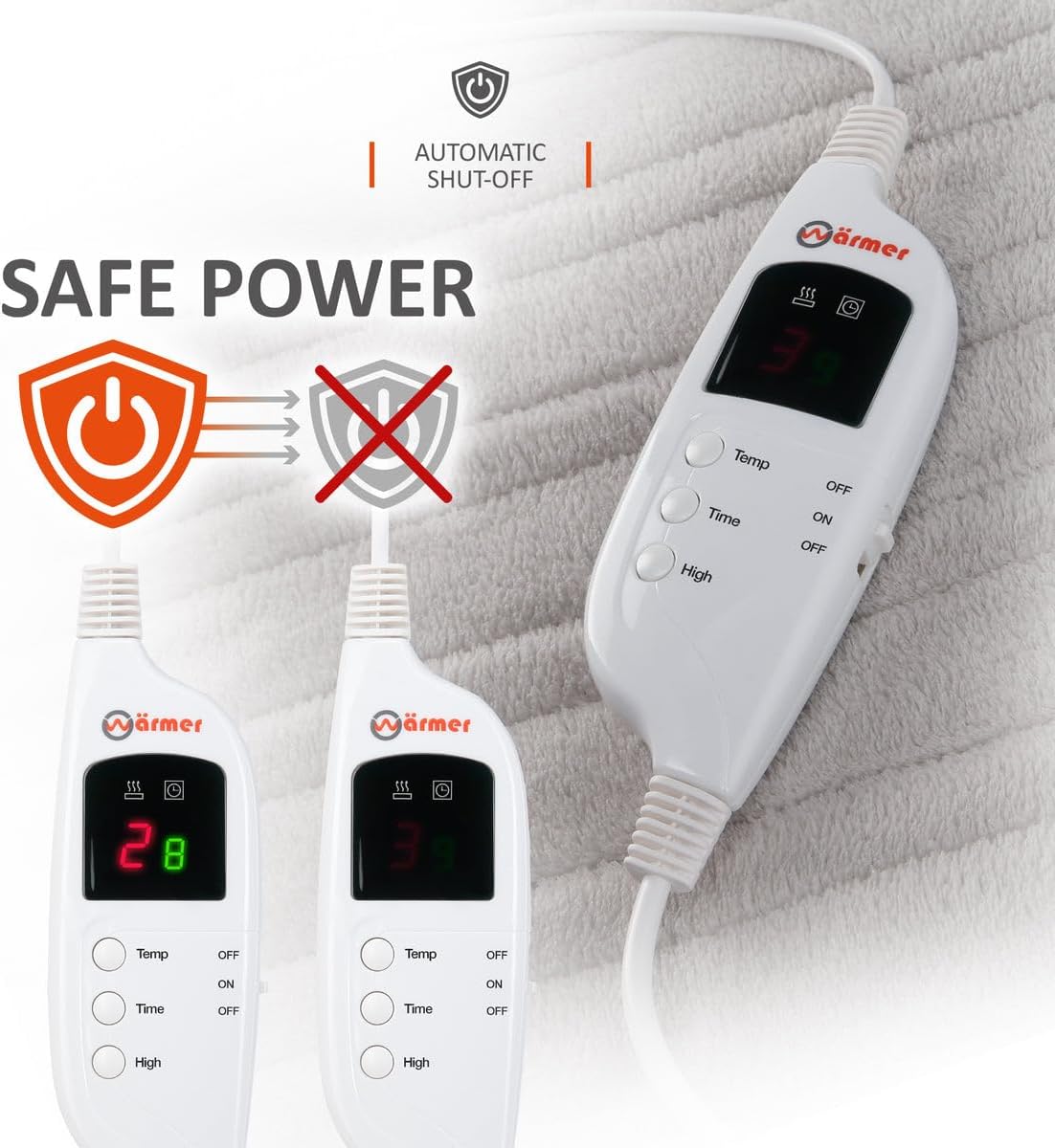 Thumbnail 4 de Warmer Heated Throw Controller Replacement (exact design controller fit)