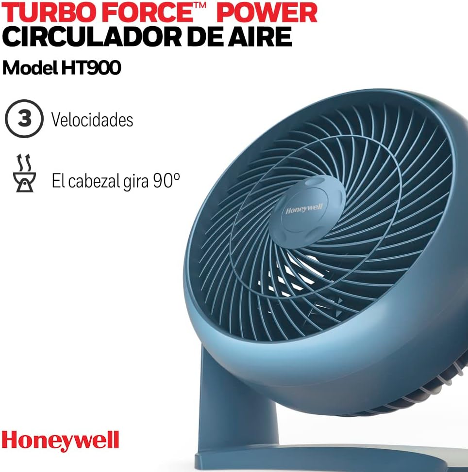 Detalle de Honeywell TurboForce HT900NE Ventilador de Mesa y Pared