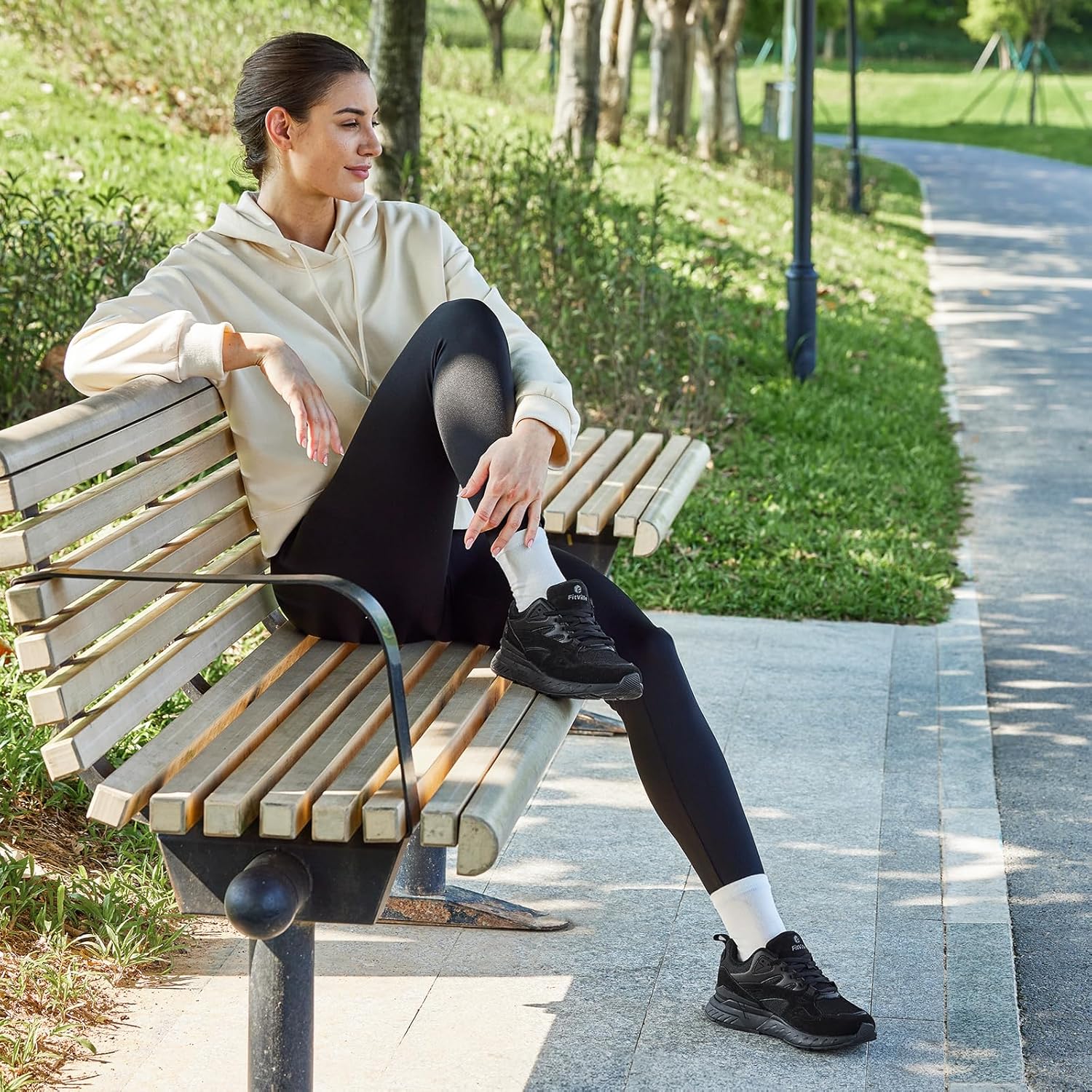 Thumbnail 1 de FitVille Extra Weit Laufschuhe Damen – Bequeme Sneaker mit breiter Zehenbox