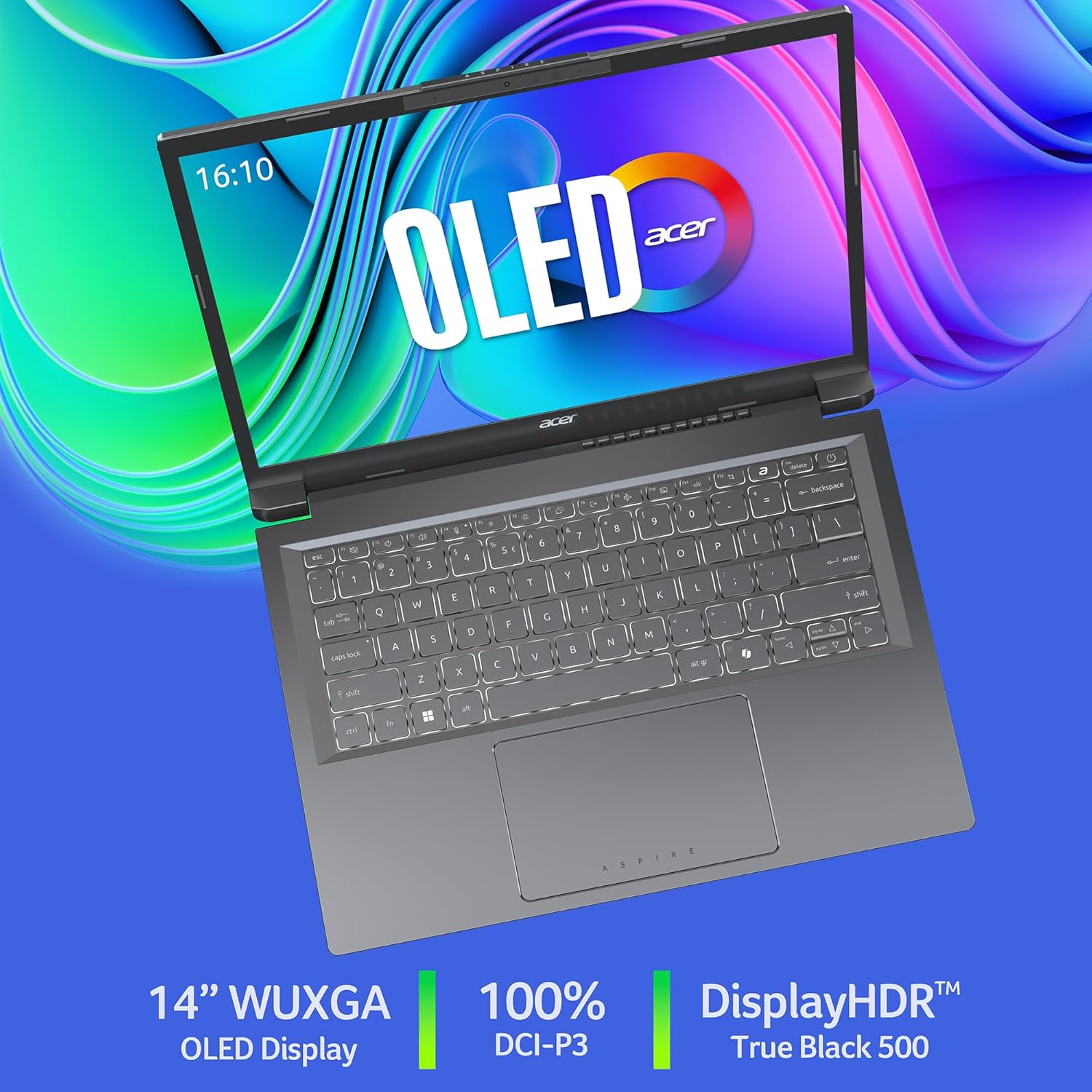 Thumbnail 2 de Acer Aspire 14 AI Laptop: potenza, OLED e IA integrata per la produttività quotidiana
