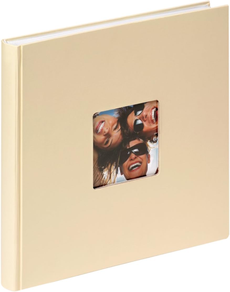 Detalle de walther design Album Photo crème 26 x 25 cm avec découpe de couverture – FA-205-H