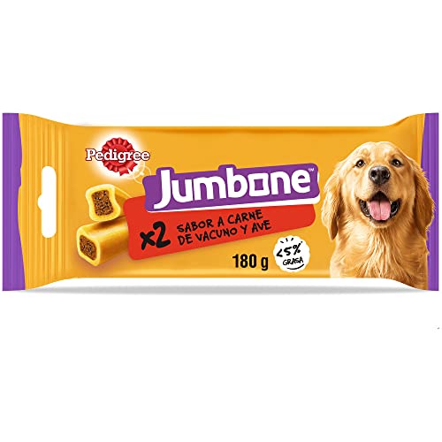 Detalle 2 de Pedigree Jumbone Os pour Chiens Savour Boeuf et Volaille, lot de 12 x 2 đœ