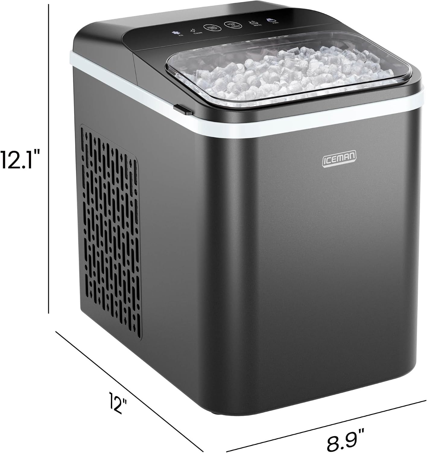 Thumbnail 6 de Iceman RJ56-PB-V2 Pebble Ice Maker, 26 lb/day, 8-Minute First Batch